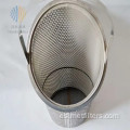 Filtro de cesta de acero inoxidable para filtración líquida